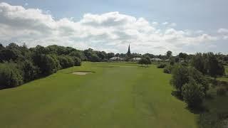 Faithlegg Championship Golf Course Aerial View 2nd Hole