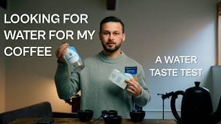 I'm looking for the perfect water for my coffee. A Blind coffee taste test