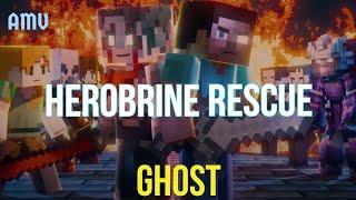 [AMV] - Alan Walker & Au/Ra - Ghost | The AETHER Rescue Of Herobrine (Minecraft Animation)