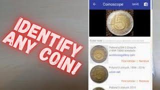 IDENTIFY ANY COIN with this app! | Coinoscope