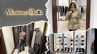 Shopping vlog Massimo Dutti / New collection / trying / шопинг и примерка