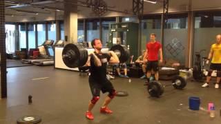 Clean & Jerk: 137,5 x 1 rep by Oscar Andersson