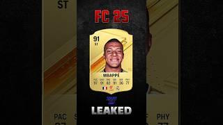 LEAKED FC 25 RATINGS!  #fc24 #fifa #football #viral #fc25 #leaks #shorts #fyp #fy #soccer