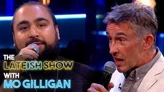 Steve Coogan Vs. Asim Chaudhry Compliment Battle | The Lateish Show With Mo Gilligan