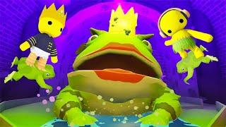 We Discover a Giant Frog Queen and Unlock Frog Jump Powers in Wobbly Life Multiplayer!