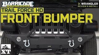 Jeep Wrangler JL Barricade Trail Force HD Front Bumper Review & Install