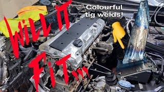 HUGE New 6 Cylinder Engine (M104) + Building Engine Mountings | Mercedes W203 Engine Swap!!!