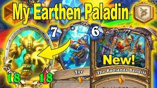 I Made Earthen Paladin Work and Win Games All Day Long At Showdown in the Badlands | Hearthstone