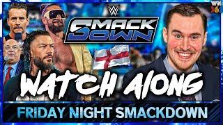 WWE SmackDown In London, England Live Stream Watch Along | Reigns, Punk & Rollins Contract Signing!