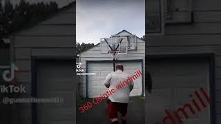 @GunnarBennettO Can you do this 360 quintic windmill? #basketball #dunk #nba