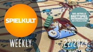 Weekly 22/2024 // Brettspiel-Reviews, Spieletreff, Vorschau