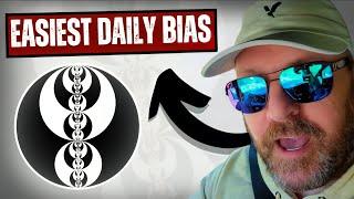 The EASIEST WAY to Find Daily Bias (ICT Concepts)