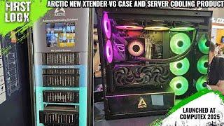 Arctic Xtender VG Case And New Server Cooling Products Launched At Computex 2025