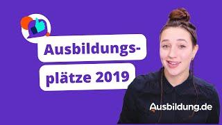 Ausbildungsplätze 2019