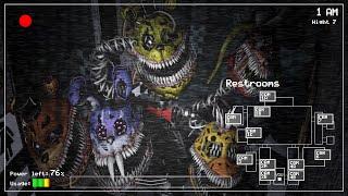 I merged all Corrupted Animatronics... Corrupted Abomination! (FNaF 1 Mods)