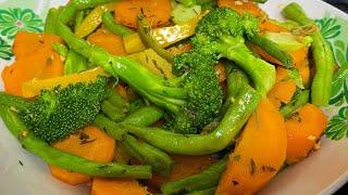 Garlic Butter Stir Fried Veggies 