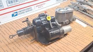 1976 77 CADILLAC ELDORADO BRAKE HYDRO0BOOSTER & MASTER CYLINDER RESTORATION