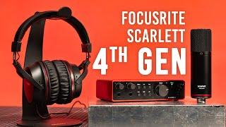 Focusrite 4th Generation Scarlett Interfaces