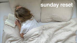 my cozy sunday reset routine