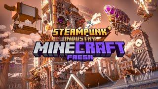 ИНДАСТРИАЛ МАЙНКРАФТ СБОРКА 1.20.1 - FRESHCRAFT STEAMPUNK INDUSTRY DLC 2.3.1