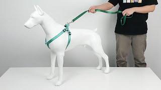 Reflective Nylon STEP IN Dog Harness