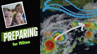 Preparing for hurricane Milton - we'll be okay