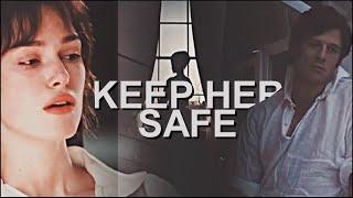 Period drama couples || keep her safe