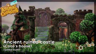 Ancient Ruined Castle (Coco's house)    // Animal Crossing New Horizons // Speed build