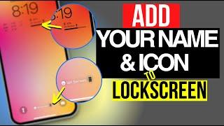How to Add Your Name to the Lockscreen (free & no app needed!)