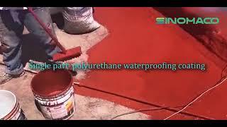 Sinomaco polyurethane waterproofing coating