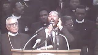 The Late Bishop Derrick Hutchins Preaching at the COGIC Holy Convocation in 1984!