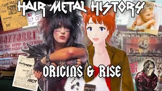 The Origins & Rise of Glam Metal 【Episode 1 of 3 of HAIR METAL HISTORY】