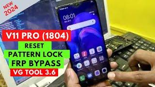 VIVO V11 Pro Hard Reset & FRP Unlock | Google Account Bypass Done New Security 2024 by VG Tool 3.6