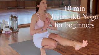 10 minutes Jivamukti yoga for beginners