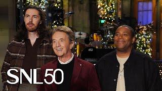 Martin Short and Hozier Want More Decorations for SNL's Christmas Show