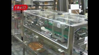 LEAD TECHNOLOGY TP-01 Tray Packer with Stacker - Yogurt
