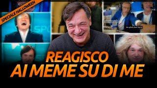 REAGISCO AI MEME SU DI ME [La mia squadra mi ha fatto uno SCHERZETTO di Halloween] | Fabio Caressa