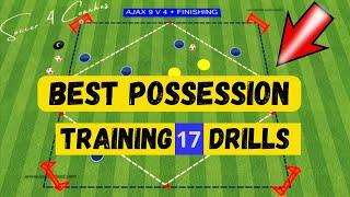  17 Amazing Drills To Help Your Team Keep The Ball / Soccer Possession Training Drills