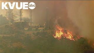 Massive California wildfires burn thousands of acres in San Bernardino County