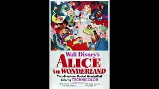 Alice In Wonderland (1951) Re-issue Vinyl Radio Spots