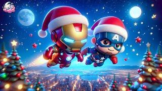 Christmas Adventure with Iron Man & Captain America Cheerful Holiday Journey & Cozy Christmas Vibes