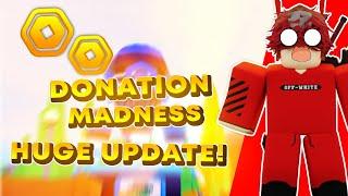 Donation Madness Donating + Gifting Tons of Robux LIVE! (Earn 70% Not 60%) 