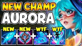 AURORA, THE NEW CHAMPION HAS INSANE ABILITIES! (ENTER THE SPIRIT REALM)