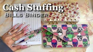 CASH STUFFING | BILLS BINDER |  NOVEMEBER 2024 #1 | #cashbudgetingmethod  #cashenvelopesystem