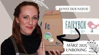 Fairybox März 2025 Unboxing I NATURKOSMETIK I Lohnt sich die Box? Wert über 54€