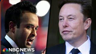 BREAKING: Trump taps Elon Musk, Vivek Ramaswamy to lead Department of Government Efficiency