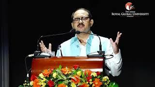 Prof. Nanigopal Mahanta, VC Designate Gauhati University, speech in Deeksharambh 2024