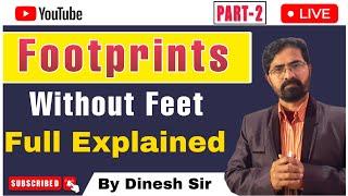 Footprints Without Feet Part 2 In English  Literature class with Dinesh sir live study