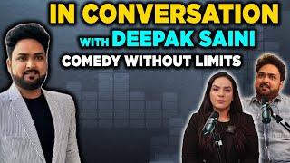 Deepak Saini: Redefining Comedy with Clean Humor | Exclusive Interview | Amber Zaidi | Exclusive |