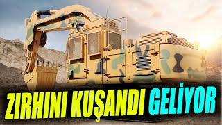 Güvenlik güçlerine DEV yardımcı - Zırhlı Ekskavatör - Armored Excavator - Savunma Sanayi - Türkiye